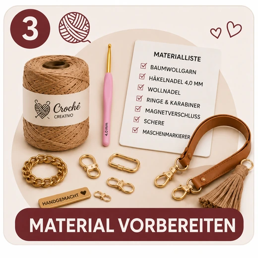 Materialien vorbereiten
